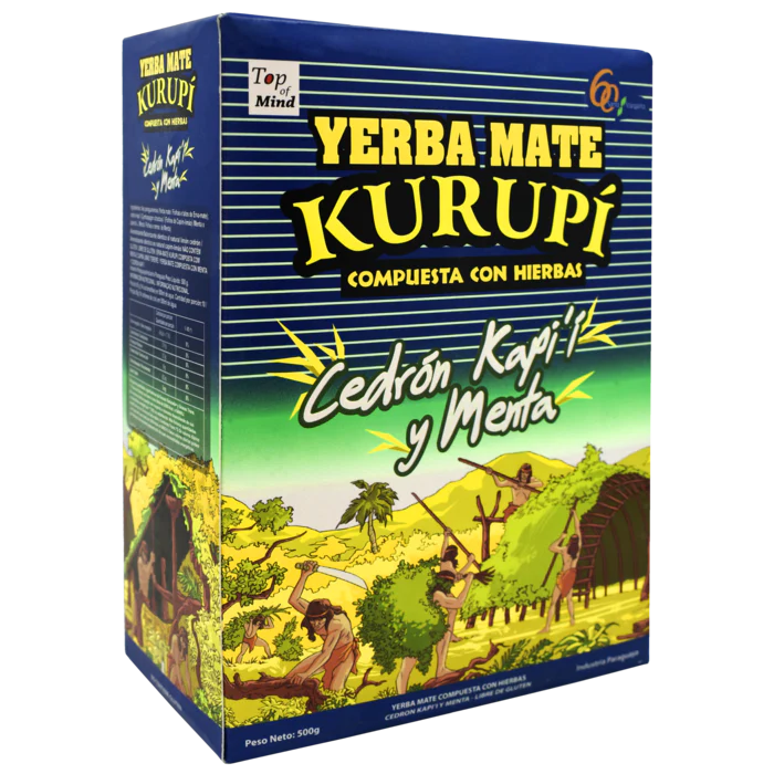 Kurupi Cedrón Kapi'í y Menta 500grs