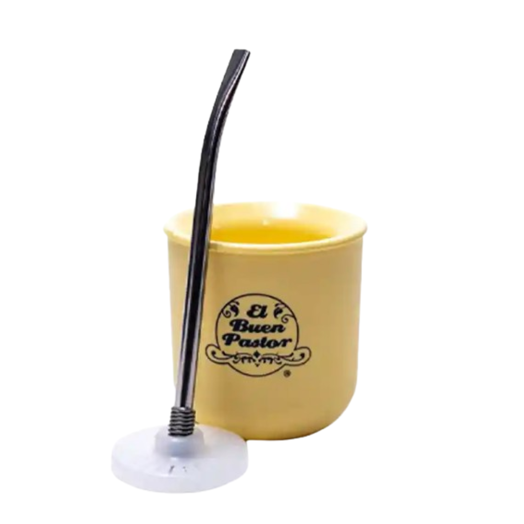 Mate con extractor de yerba